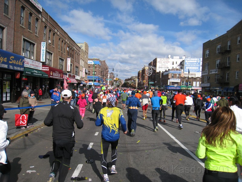 2014 NYRR Marathon 0224.jpg - The 2014 New York Marathon on November 2nd. A cold and blustery day.